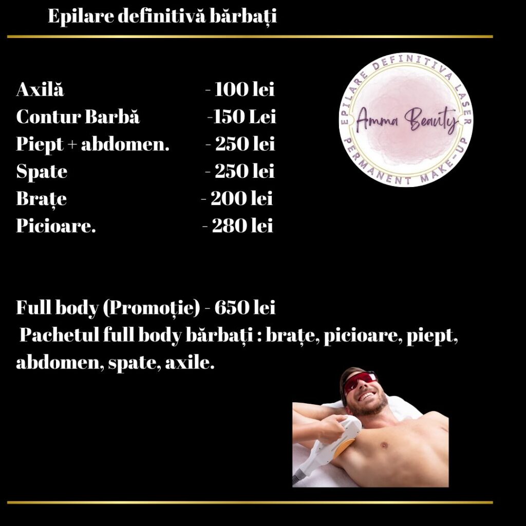 epilare definitiva barbati